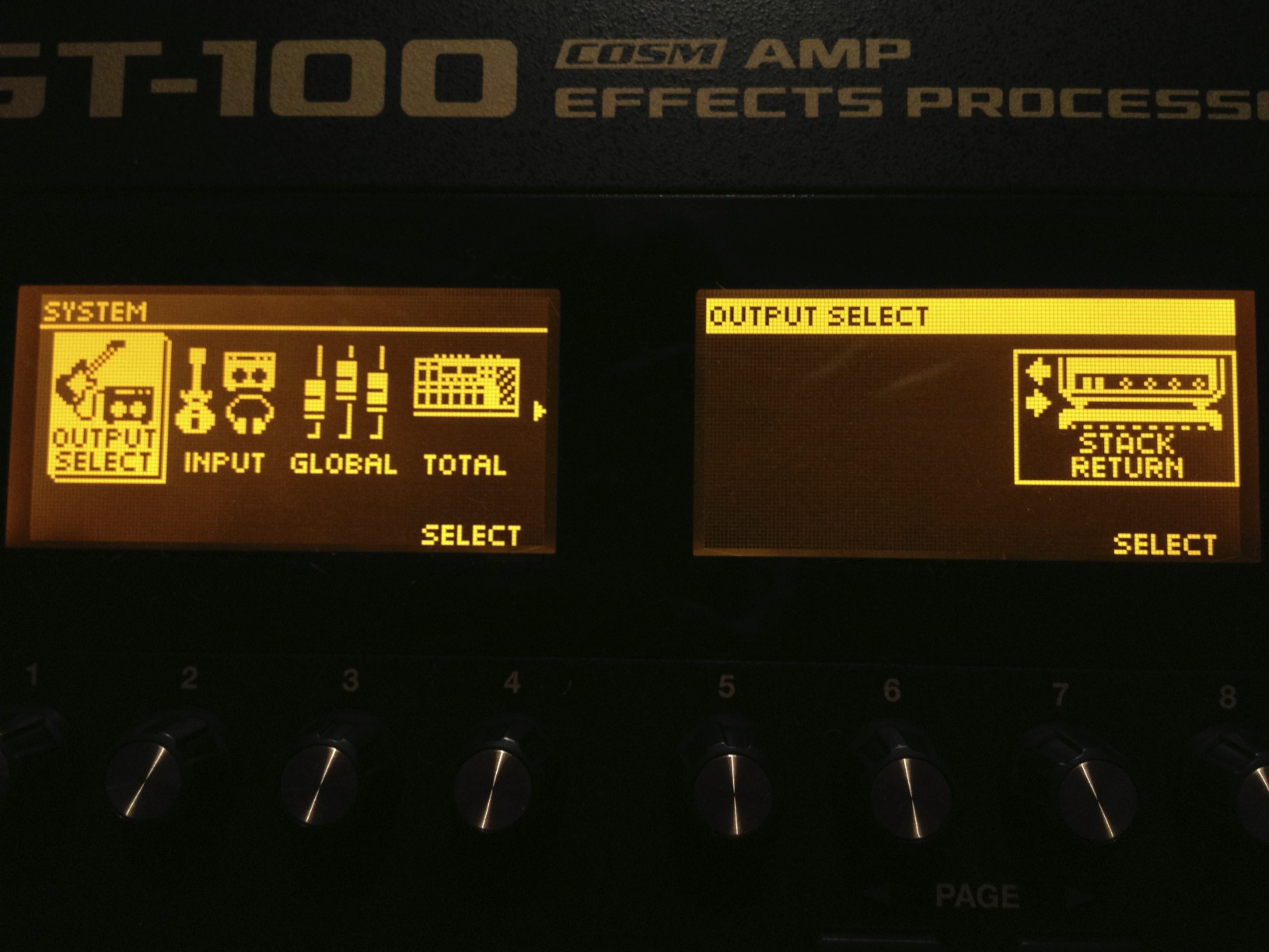 Roland BOSS GT 100 - Marshall JVM 205H - 4 Cable Method - Rößner ...